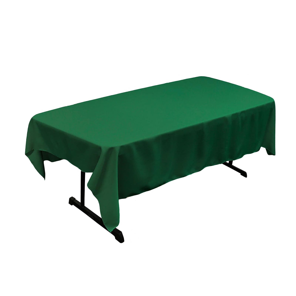 LA Linen - Mantel Rectangular de Popelina de poliéster Lavable, Resistente a Las Manchas y Las Arrugas, 60 x 84 Pulgadas, Mantel de Tela para cenar, Cocina, Fiesta, día Festivo, 60 x 84 Pulgadas,