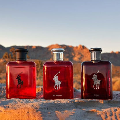 Ralph Lauren Polo Red Le Parfum - Perfume para Hombre, Fragancia Intensa y Poderosa con Notas de Absenta, Orris y Fondo Amaderado de Cedro, Estilo Libre, Masculino y Sofisticado, 75 ml