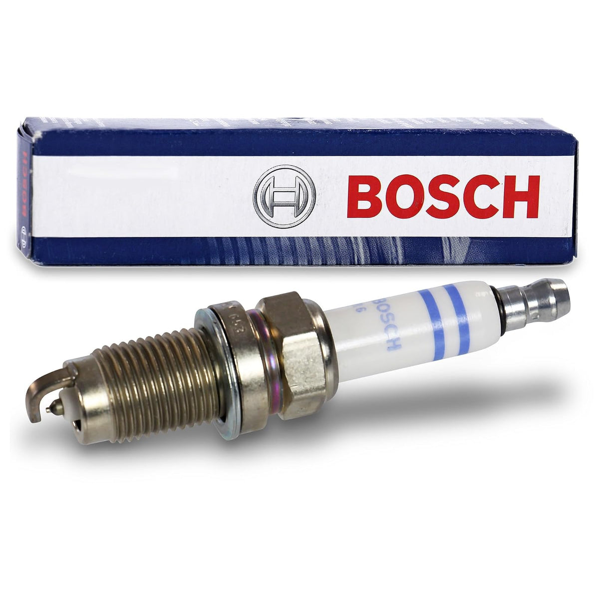 Bosch Bujía Iridium 0242240665 / FR6HI332 / 96335 | Para un rendimiento fiable de arranque en frío y larga vida útil, con diseño robusto