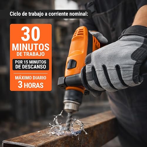 TRUPER ROTO-1/2A8, Rotomartillo/destornillador 1/2", 750W