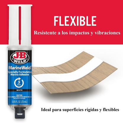 J-B Weld JB Weld Oficial Adhesivo a Prueba de Agua 50172SPA 25ml