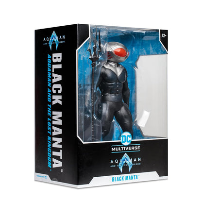 MCFARLANE Estatua 12" Black Manta (Aquaman 2)