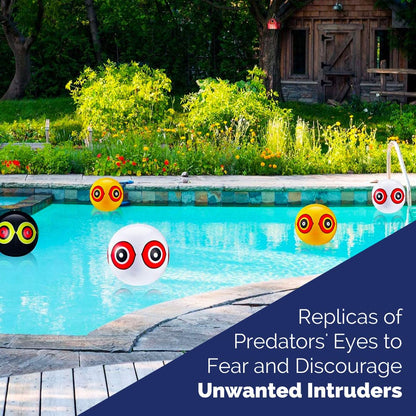 Bird-X Scare-Eye® Bird Repellent Predator Eyes Balloons, Pack of 3