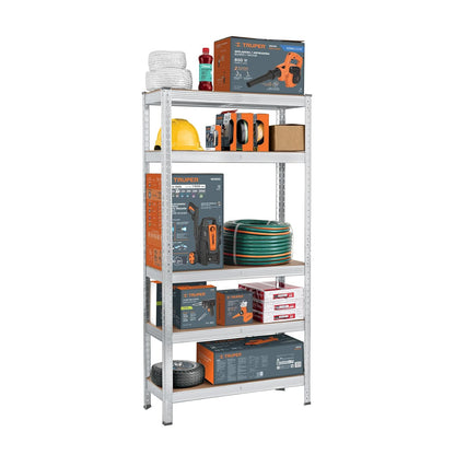 Pretul ESME-351, Estante metálico 5 repisas MDF 150 x 30 x 75 Capacidad 35 Kg