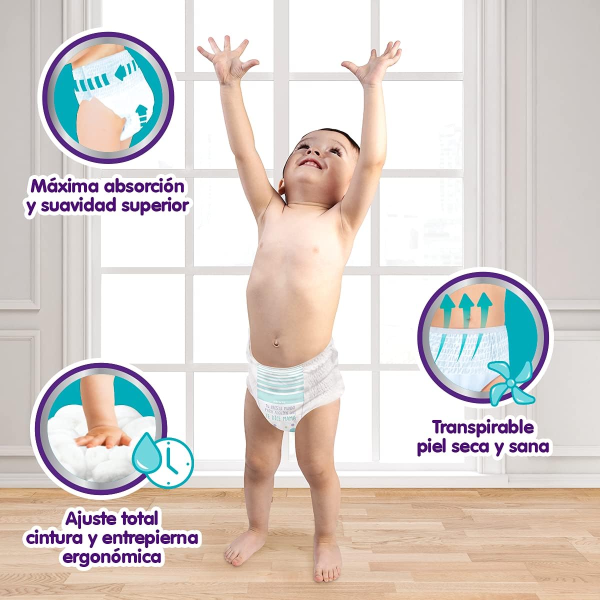 Bbtips Pañal Autoajustable Bbtips Baby Up XXG T7 96 Piezas