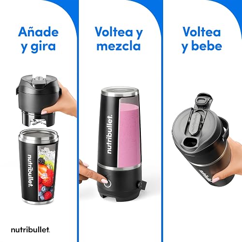 nutribullet Flip licudora portátil negra