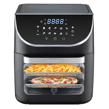 Hukën x MasterChef Horno Freidora de Aire 12 L - NEGRO MATTE