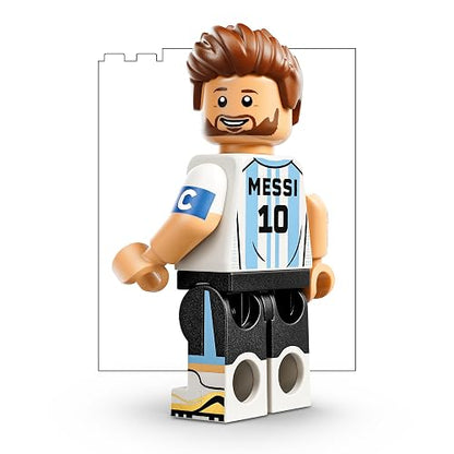 LEGO Editions Lionel Messi: Fenómenos del Futbol – Set de Construcción y Decoración – 43011