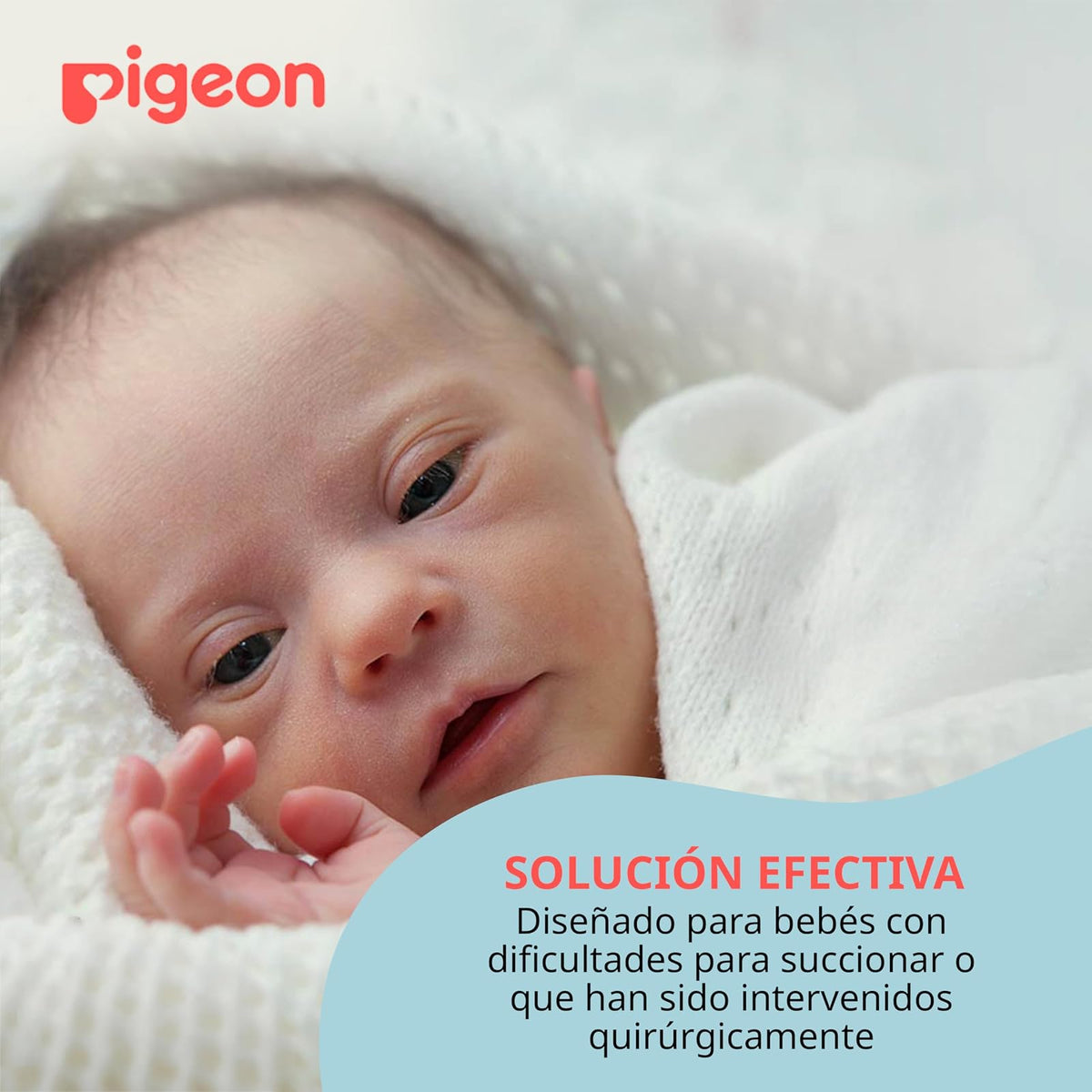 PIGEON | Biberones Especial con Tetina Larga Pigeon | Cosas para Bebes Recien Nacidos - Articulos para Bebe | Biberon de Silicona Suave y Corte en Cruz | Ayuda en la Alimentación de Bebé Prematuros