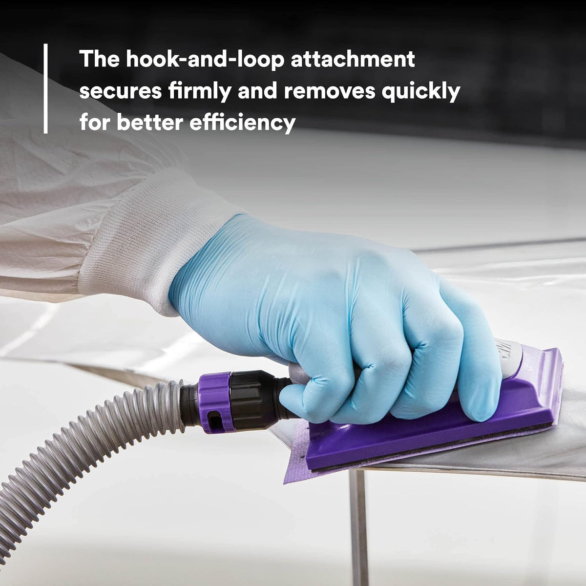 3M Rollo Hookit™ Cubitron II Clean Sanding 120+ 34444 | 1 rollo, multiorificio, para eliminación de revestimiento, reparación de cuerpo, lijado automático