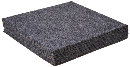 Achim Home Furnishings Nexus Borgoña 30,5 x 30,5 cm Alfombra Autoadhesiva para azulejos, Humo - 12"L x 12"W - Humo