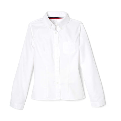 French Toast Blusa Oxford de Manga Larga Camisa Abotonada para Niñas