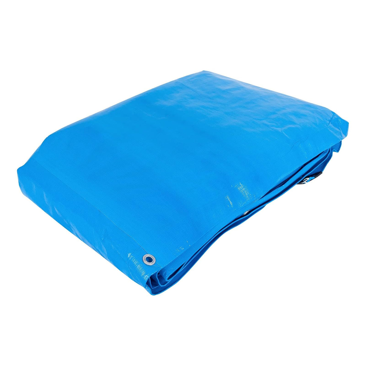 Truper Lona Reforzada con Ojillos de Aluminio - Lona - 7 x 10 m - Azul