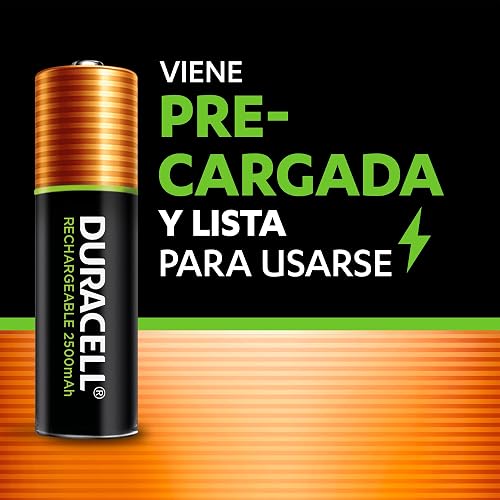 Duracell Pila Recargable AA - Pack x2 2500mAh