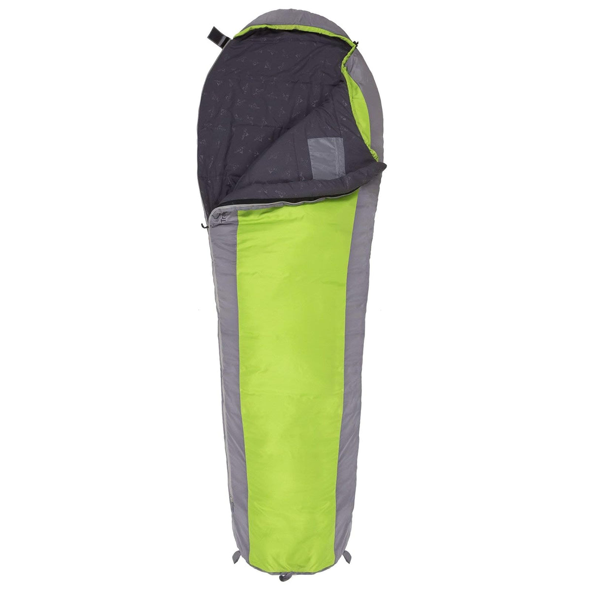 Teton Sports Trailhead Bolsa de Dormir Ultraligera de Estilo Momia; Verde/Gris