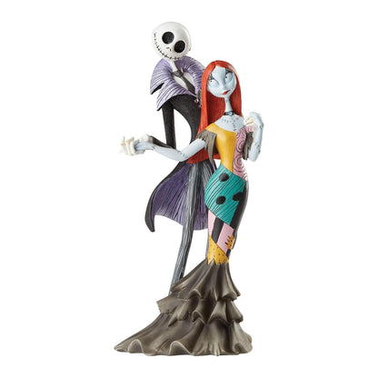 Enesco Disney Showcase Couture de Force Nightmare Before Christmas Jack and Sally Deluxe Figura de 8.74 Pulgadas, Multicolor