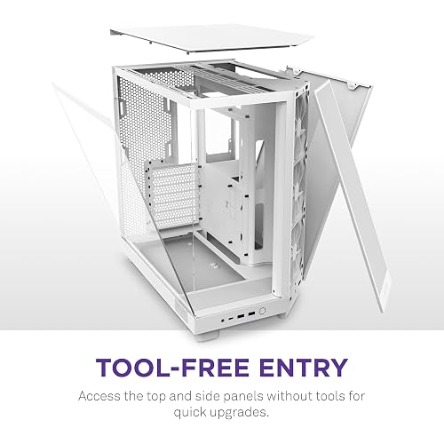 NZXT Gab H6 Flow Blanco ATX