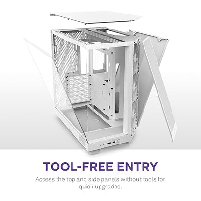 NZXT Gab H6 Flow Blanco ATX
