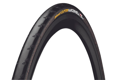 Continental Gator - Neumático rígido para Bicicleta – Clincher, abalorio de Alambre, Carcasa Dura, Negro, 27.5 Pulgadas, 700 x 23, 25, 28 o 32 tamaños