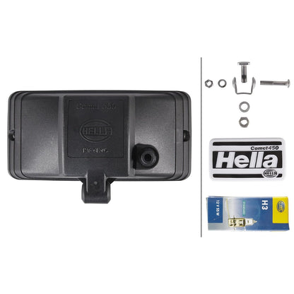 Hella Luz Antiniebla 550 con Lente Transparente H3 12V SAE/ECE, 005700441