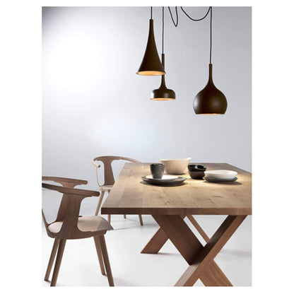 LEDS-C4 13164 Lámpara Sixties Colgante Campana Led, Cree 3000K