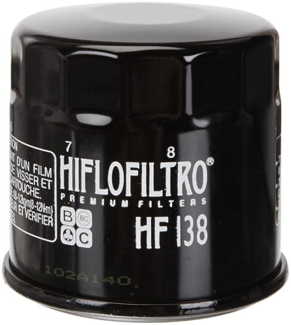 Hiflofiltro HF112 Filtro de Aceite Premium, Estándar, Negro, Único