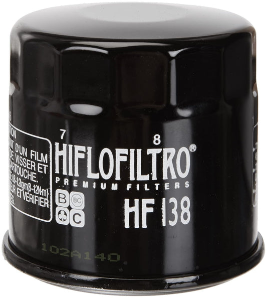 Hiflofiltro HF112 Filtro de Aceite Premium, Estándar, Negro, Único