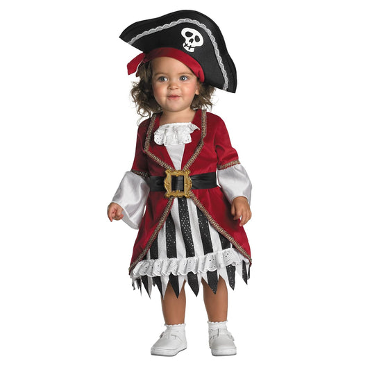 Disfraz infantil de princesa pirata, disfraz