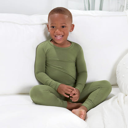 Gerber Pijamas Suaves de 2 Piezas Hechas de eucalipto Juego de pijamaUnisex bebé