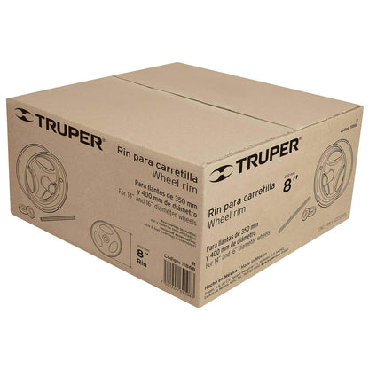 Truper R, Juego de rin, eje y baleros, acabado en polvo poliéster