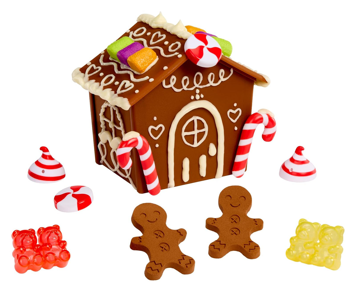 little tikes, Creative Chefs Kit Casa de Jengibre, Juguetes de Cocina, Incluye Arena Make-It! Mix, +3 Años