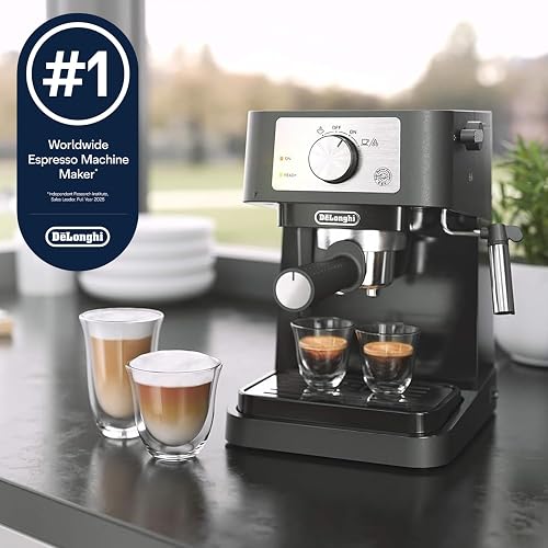 De'Longhi Cafetera Tipo Barista para Espresso EC260BK Stilosa