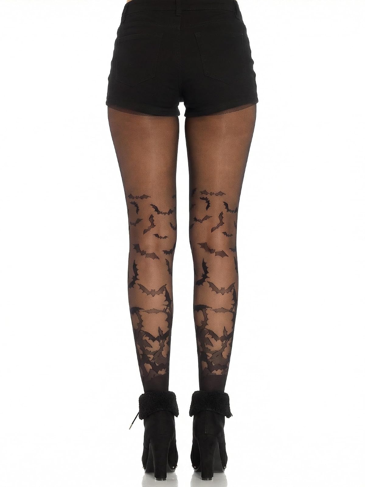 Leg Avenue PLUS-SIZE Ilusión óptica de Pantyhose de la mujer