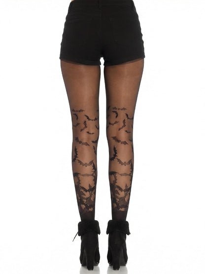 Leg Avenue PLUS-SIZE Ilusión óptica de Pantyhose de la mujer