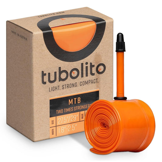Tubolito Tubo-MTB 27.5 pulgadas y 27.5 pulgadas/29 x 1.8-2.5 pulgadas, tubo de válvula Presta de 42 mm | ligero, fuerte y compacto | 2X protección contra pinchazos | Neumáticos estándar y de tamaño
