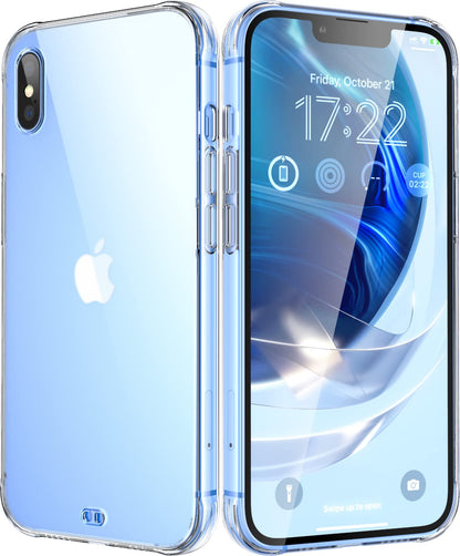 ORIbox Case Compatible con iPhone XR, Vidrio Translúcido Mate con Bordes Suaves, Ligero