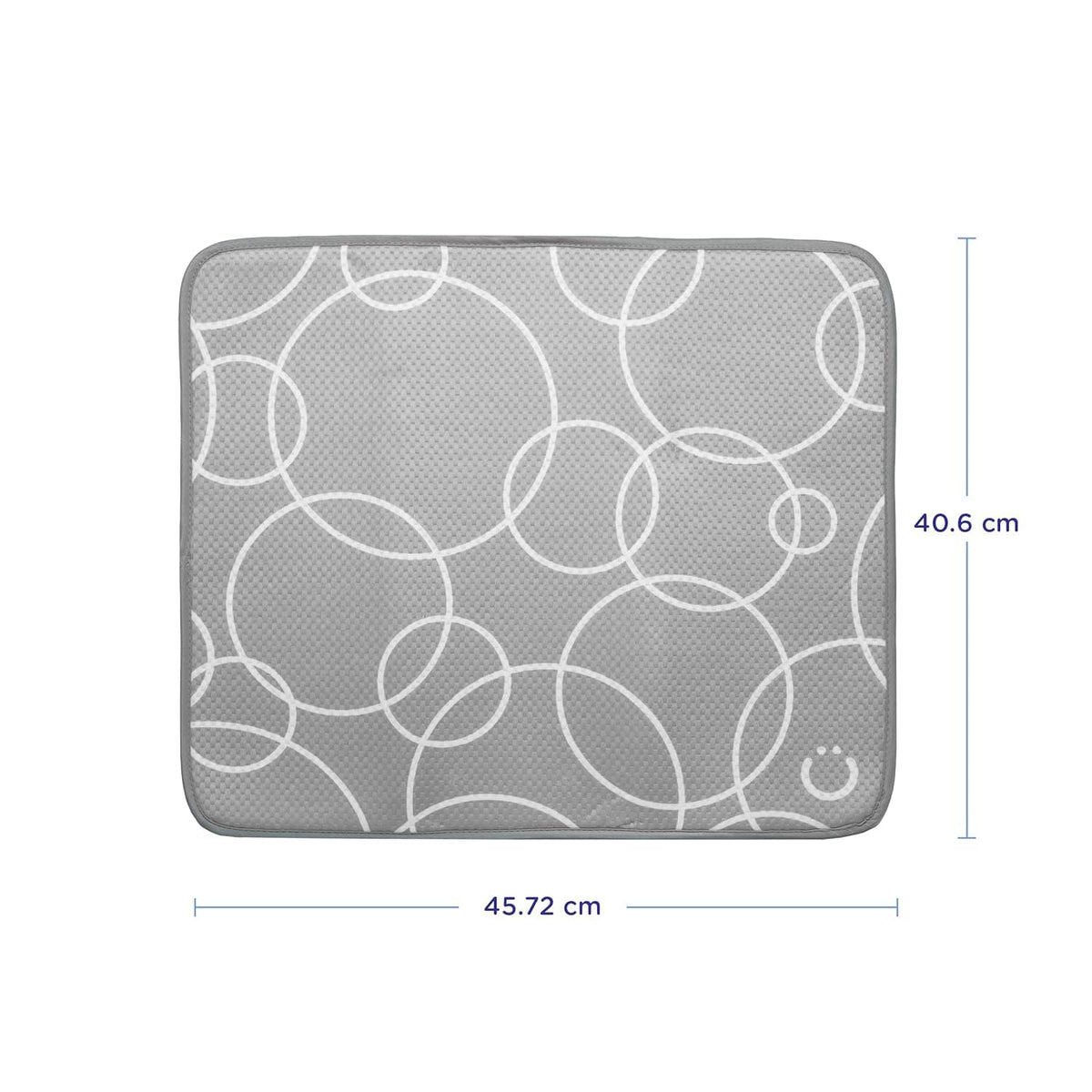 Ubbi Tapete de Microfibra para Secar Platos - Tapete de Secado de Biberones - Encimera de Cocina - Paquete de 2