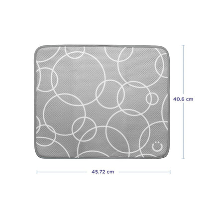 Ubbi Tapete de Microfibra para Secar Platos - Tapete de Secado de Biberones - Encimera de Cocina - Paquete de 2