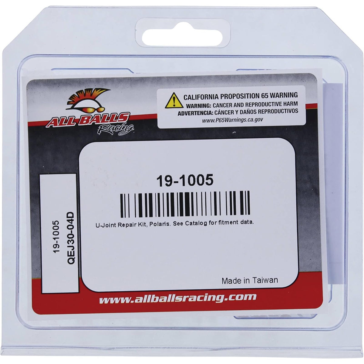 All Balls 19-1005 Junta Universal Eje Delantero Interior para Polaris ATP 330 4X4 2004-2005