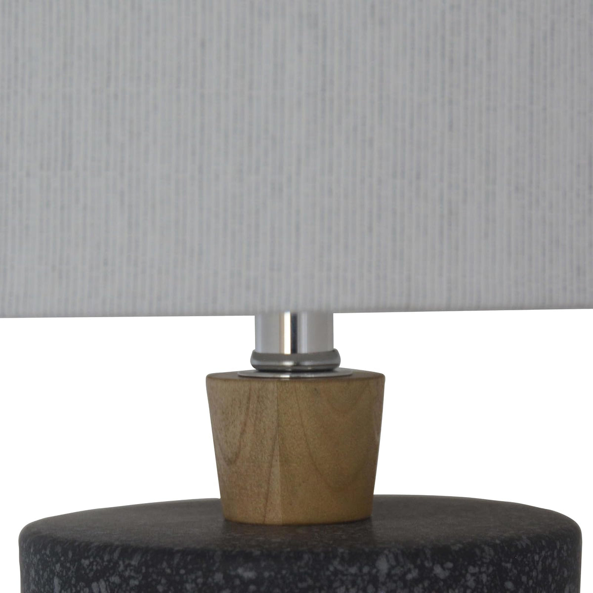 Luzerna CM-0306 Lámpara De Buro Parma, Color Negro Marmol, 1 Unidad