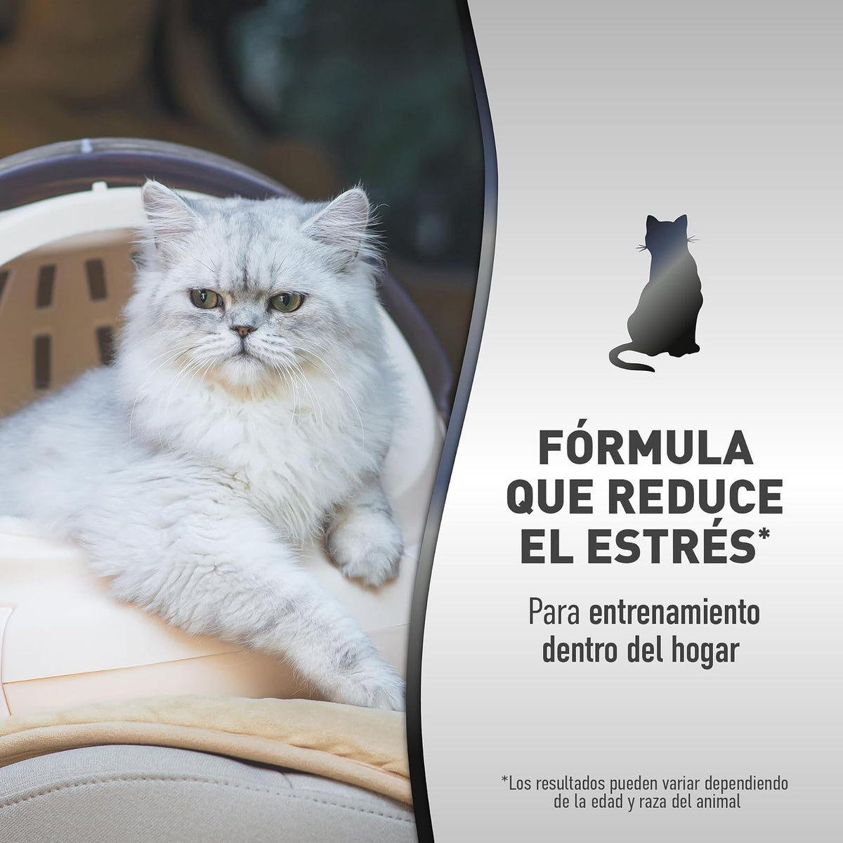 Nature's Miracle - Advanced Platinum - Spray Calmante para Gatos - 236 ml - para relajación y Reduce hioeractividad en Situacionesde estres - Funciona en 10 Minutos