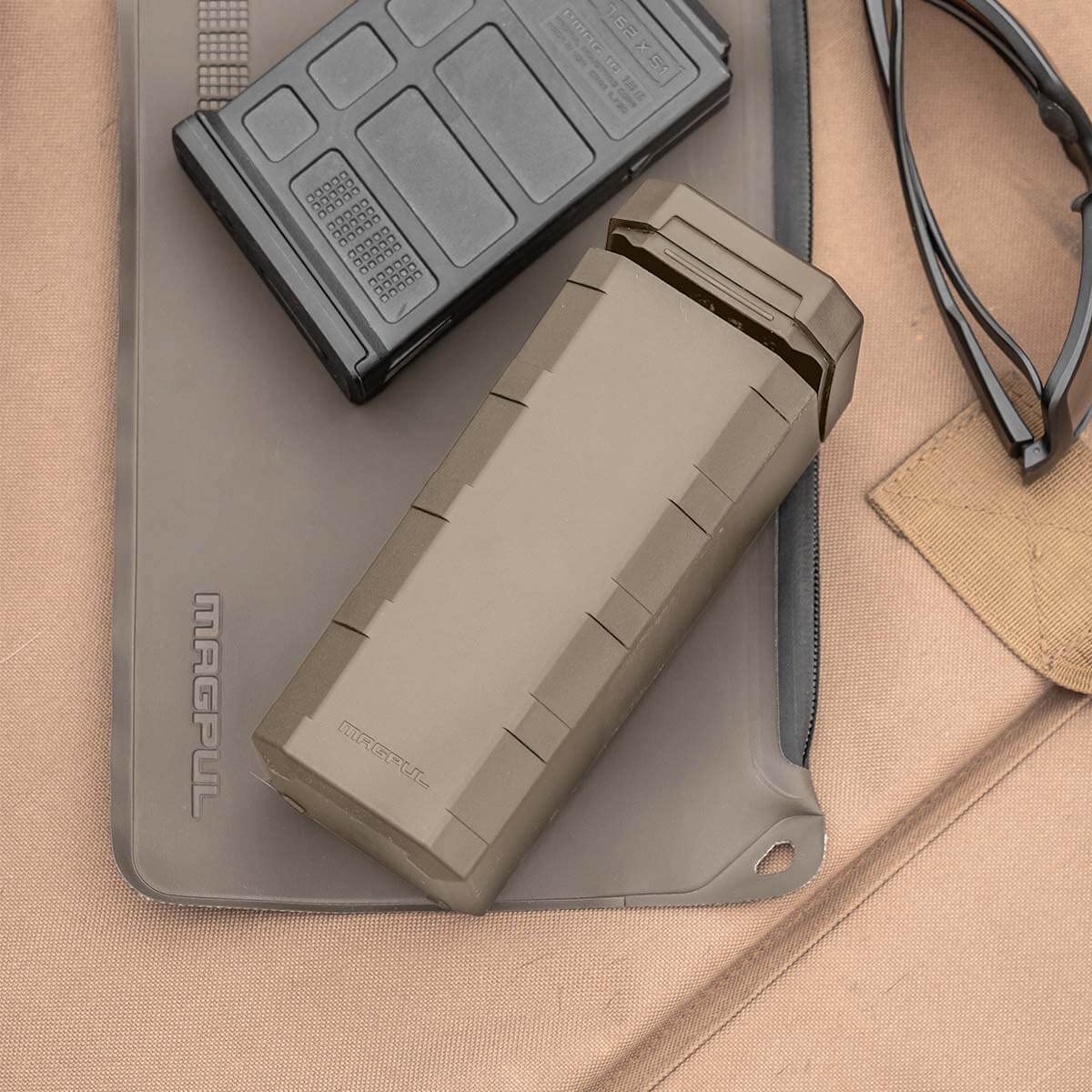 Magpul Daka Can Protective Storage Container All-purpose Hard Shell Sunglasses Travel Case Lata de almacenamiento Unisex adulto