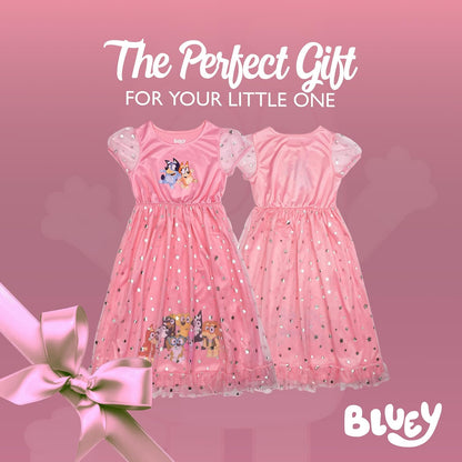 Bluey Fantasy Gown Nightgown Camisón Niñas