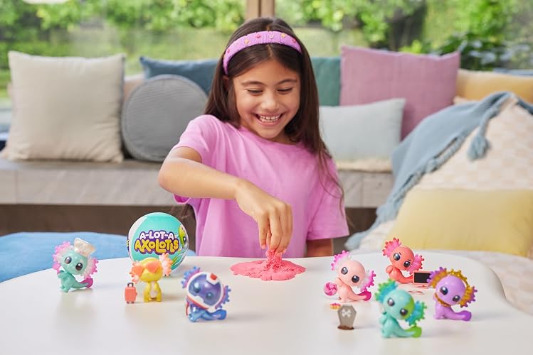 Zuru 5 Surprise Juguete Miniatura A-Lot-A Axolotls 2 cápsulas