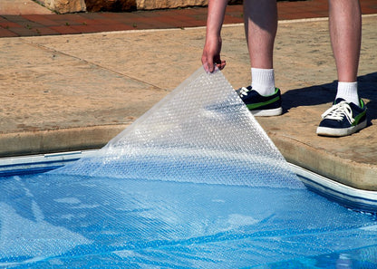 Blue Wave - Manta Solar Redonda de 24 pies – Cubierta de Piscina de 12 Mil con Burbujas térmicas para retener el Calor y Reducir la evaporación, Cubierta Solar Resistente a la decoloración para