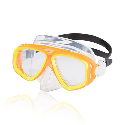 Speedo Unisex-Adult Adventure Swim Mask - Oriole - Transparente