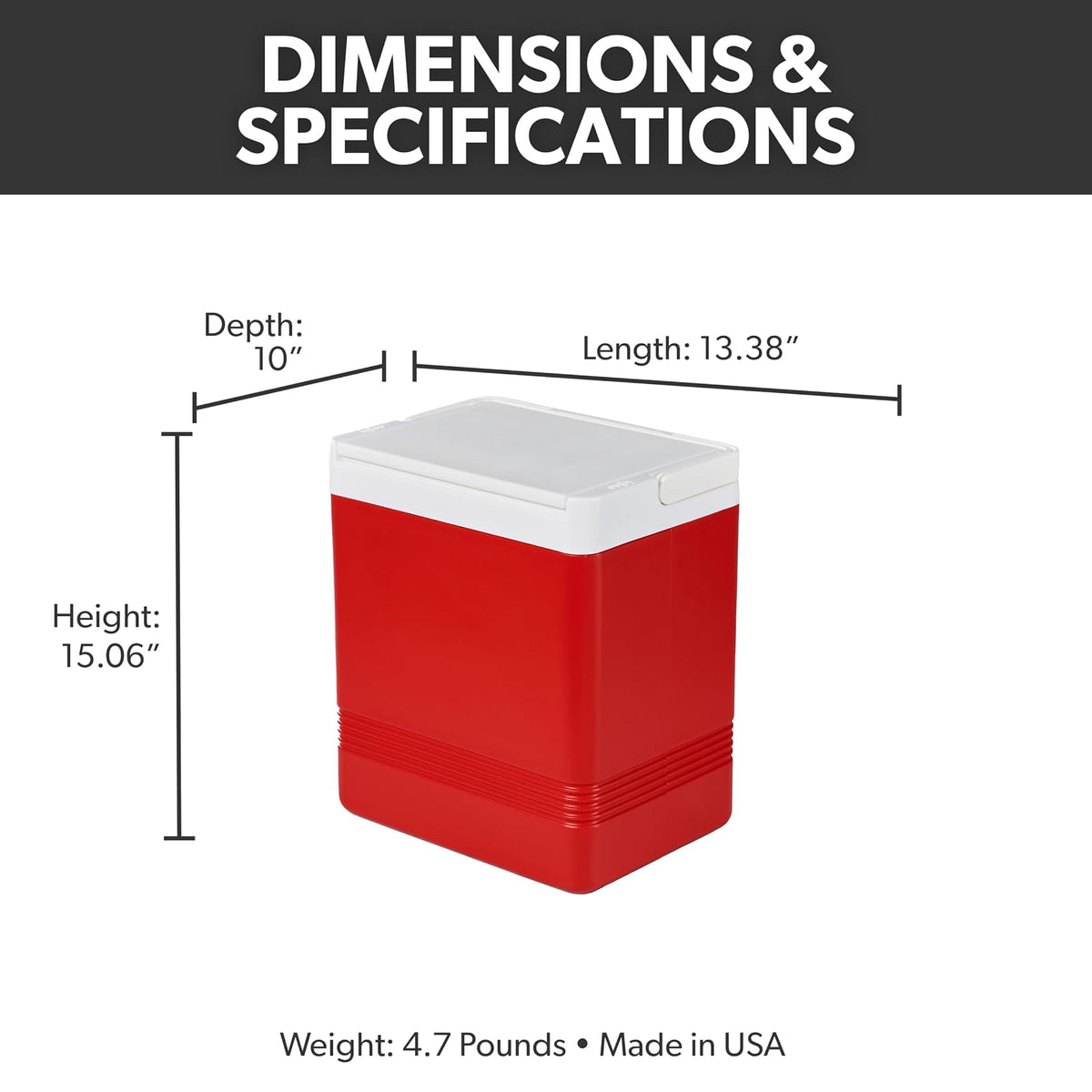 IGLOO Hard Cooler | Profile, Quantum & Legends Series | Insulated Ice Chests