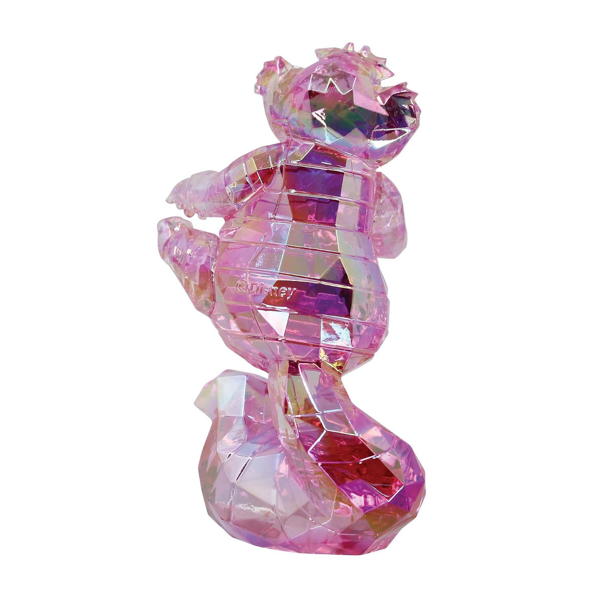 Enesco FACETS Figura de Gato de Disney Alicia en el país de Las Maravillas The Cheshire, 3.78 Pulgadas, Rosa