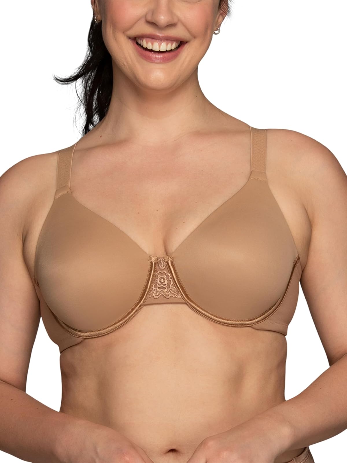 Vanity Fair Beauty Back Brasier Reductor Minimizer - Beige - 40DD
