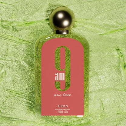 Afnan Agua de Perfume EDP 9AM Femme para Mujeres, 100ml